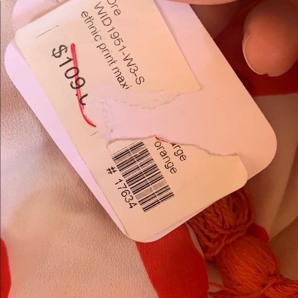 West 36th strapless maxi dress sz large run m nwt - Picture 7 of 7